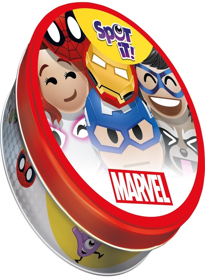 Asmodee Spot It! Marvel Emojis Card Game (2024 Refresh) - Eco-Sleeve Edition, 5-in-1 Visual Perception Game for Quick Reflexes and Family Fun, Ages 6+, 2-8 Players, 10 Minute Playtime - Image 5